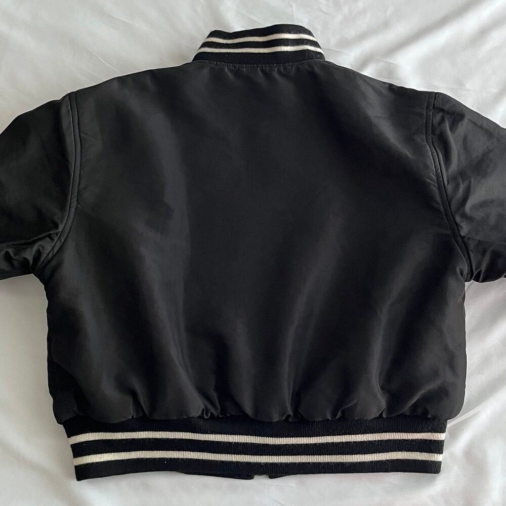 Vintage Playboy Varsity Jacket Reversible Women’s Size Small Y2K Sweater 2000s - Picture 8 of 12